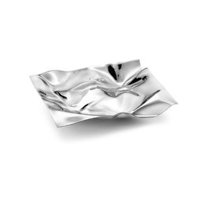 Cenicero de Cigarrillos Clásico de Metal y Aluminio, Forma Personalizada, Plateado, para Mesa, Cenicero para Cigarros, de la India, Superventas - Product Image 1