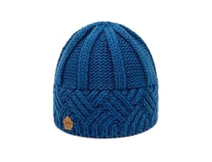 Sombrero de lana merina con puños personalizados, gorro de lana merina en blanco acanalado, cálido, personalizado, Unisex - Product Image 2