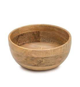 Bol de service en bois écologique personnalisé, pour collations, salades, fruits, plateau de service alimentaire durable, accessoires de cuisine et de salle à manger, vente en gros - Product Image 3