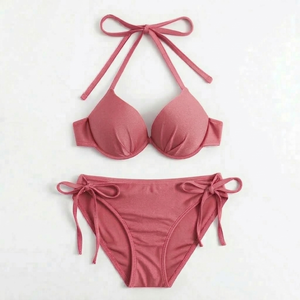 Nouvelle collection été 2026 : Maillot de bain deux pièces imprimé de haute qualité pour femme, avec longue tenue de plage, bikinis et vêtements de plage - Product Image 2