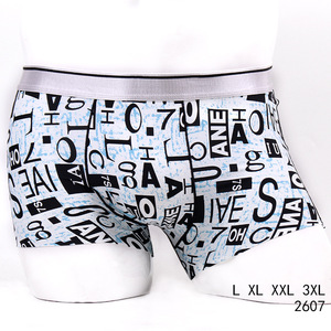 Aangepaste Mannen Ademende Boxershort Hoge Kwaliteit Katoen Effen Gebreide Stof Kleurrijk Bedrukt Met Logo Op Taille Ondergoed - Product Image 2