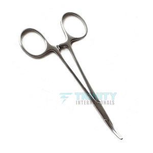 Accessoire chirurgical professionnel : Pince hémostatique Mosquito incurvée, équipement médical clinique - Product Image 2
