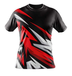 Vêtements de course décontractés, légers, imprimés par sublimation, vêtements de fitness anti-boulochage et résistants aux plis - Product Image 3