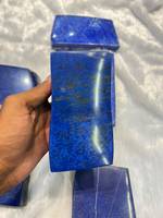 Sphère en Opalite Bleue Naturelle Polie de Haute Qualité, Pierre Sculptée de Forme Libre, Cristal de Guérison, Style Amour, Décoration d'Intérieur
