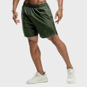 Shorts MMA pour homme, vert, séchage rapide, coupe classique, polyester, vêtements de sport, légers, équipement de combat pour homme - Product Image 2