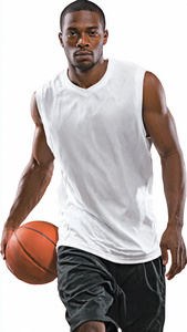 Football Basketball Uniform V-Neck Football Sleeveless Single Tops Sportswear Basketball Jersey Football Shorts Set - Product Image 2