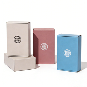 Caja de Envío de Cartón Corrugado Personalizada con Tapa Superior, Caja de Suscripción Rectangular con Laminado Mate, Impresión de Logotipo, Reciclable - Product Image 3