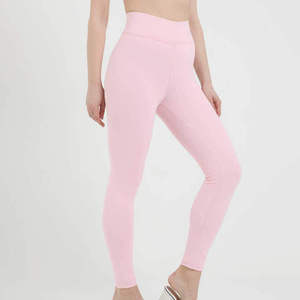 Women's Breathable Polyester Spandex High Waist Yoga Pants Sexy Solid <b>Pattern</b> XXL Size Long <b>Leggings</b> Women <b>Legging</b> - Product Image 3