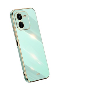 Xinli เคสโทรศัพท์บางสีกันกระแทก TPU สี่เหลี่ยม6D สำหรับ VIVO IQO/ กรอบหลังแฟชั่น Z9X Z9 - Product Image 1