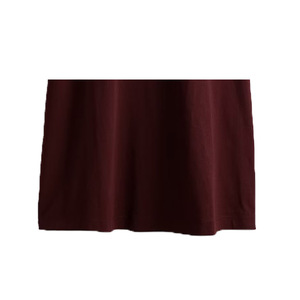 Camiseta Larga de Manga Corta con Cuello Redondo y Bordado para Mujer, Talla Grande, 100% Algodón Orgánico, Transpirable, Ecológica, Informal - Product Image 3