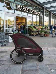 Aluminum Alloy Kid's Trailers with Independent Suspension and 35kg Max Payload - Product Image 5