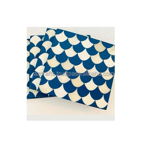 High Quality Handmade Acacia Wood MDF Coaster Set Classic Square Pad for Tea & Drink <b>Table</b> Best Handicrafts <b>Epoxy</b> Resin Carton - Product Image 3