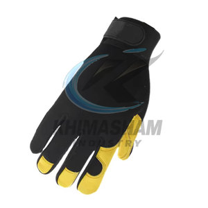 ถุงมือมอเตอร์ครอสคุณภาพพรีเมียม วัสดุทนทาน ผิวสัมผัสนุ่ม สำหรับฤดูหนาว กิจกรรมกลางแจ้ง กันลื่น ปิดด้วยแถบตีนตุ๊กแก เคลือบโพลียูรีเทน มีสินค้าในสต็อก - Product Image 6