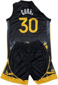 Hot Sale Best Design Printed Basketball Kit / Basket Ball Sports Uniform/Sublimation Team Wear Breathable Basketball Uniform - Product Image 6