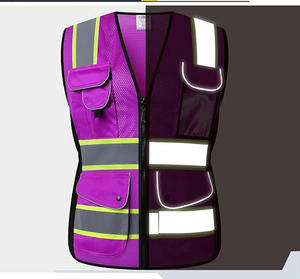 Chaleco de Seguridad Reflectante de Alta Visibilidad, Superventas, para Mujer, Color, 100% Poliéster - Product Image 3