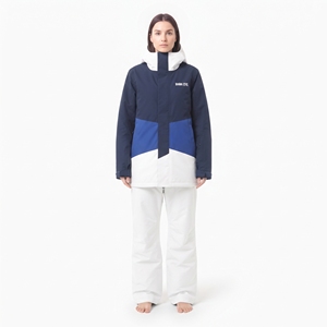 Traje de esquí impermeable y cálido para mujer, de dos piezas, chaqueta y pantalones para nieve, a prueba de viento, para actividades al aire libre. - Product Image 1
