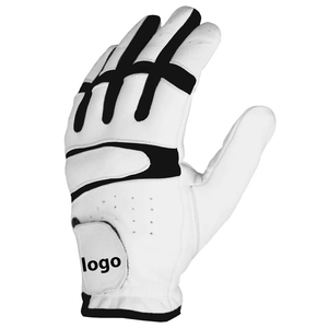 Custom Logo <b>Golf</b> Gloves Cabretta <b>Leather</b> High Quality Sheepskin Waterproof Comfortable Anti Slip Unisex Pull Outdoor OEM - Product Image 3