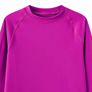 Rashguard extensible à manches longues pour enfants, haute performance, séchage rapide, pour entraînement de fitness et arts martiaux - Product Image 2