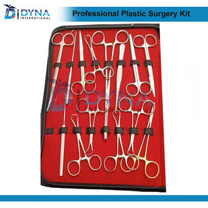 Kit de chirurgie plastique de haute qualité, 28 pièces, avec étui en cuir, instruments de chirurgie plastique certifiés CE - Product Image 3
