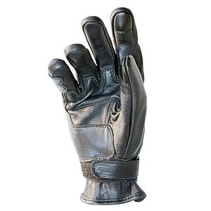Gants de course en cuir premium à motif château, haute performance, manchette courte, fermeture auto-agrippante, doigts complets, respirants - Product Image 3