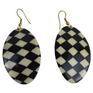 Pendientes de Diseño para Mujer con Acabado Multicolor de Calidad Superior y Diseño de Metal de Latón de Calidad Industrial - Product Image 4