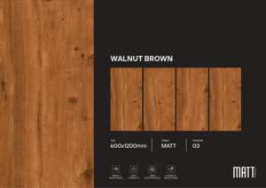 กระเบื้องพอร์ซเลนอินฟินิตี้แมทท์ ขนาด 600x1200 มม. กระเบื้องปูพื้นและผนังขนาดใหญ่ สำหรับตกแต่งภายในบ้านและอาคารพาณิชย์สมัยใหม่ - Product Image 4