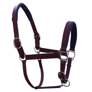 Harnais de cheval en cuir de qualité supérieure, réglable, rembourré, durable, harnais western robuste, doux et confortable, têtière pour cheval - Product Image 1