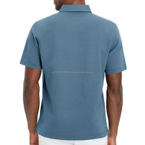 Polo de última moda para hombre, transpirable, de secado rápido, antiarrugas, antibolitas, antiencogimiento, ecológico. - Product Image 2