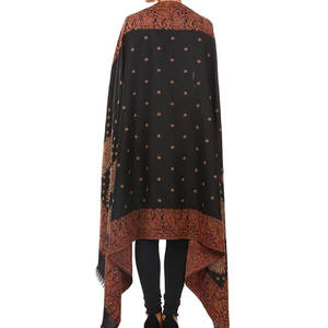 Chal de Invierno 2026 de Alta Calidad para Mujer, con Estampado de Flores, Chal Musulmán con Color y Logotipo Personalizados, OEM - Product Image 6