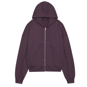 เสื้อฮู้ดดี้แบบยูนิเซ็กซ์สั่งทำพิเศษ 260 กรัม ผ้าฝ้าย 50% โพลีเอสเตอร์ 50% เสื้อสเวตเชิ้ตเปล่าสำหรับใส่ลายกราฟิก ผู้ชาย ผู้หญิง รับผลิตแบบ OEM ODM ขายส่ง - Product Image 1