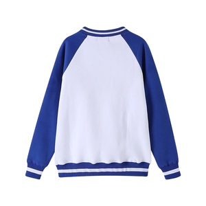 Sudadera de Cuello Redondo de Forro Polar Blanco de la Fraternidad ZPB, Bordada, Clásica y Cómoda, 100% Algodón, Sudadera de Invierno para Hombre y Mujer, Ropa Universitaria - Product Image 3