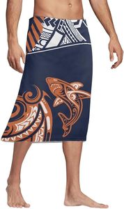 Pareo de Playa para Hombre, Falda Envolvente Ligera para Cubrir el Traje de Baño - Product Image 1