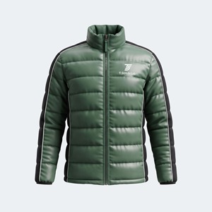 Chaqueta de Invierno para Hombre, Estilo Moderno, Colores Sólidos, Resistente al Viento, Cuello Alto, Transpirable, Ligera, de Secado Rápido, Mangas Largas - Product Image 5