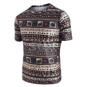 Camiseta Sublimada Estampada de Alta Calidad, Cómoda, 100% Algodón, Corte Holgado, Transpirable, Ecológica, de Secado Rápido, Personalizable para Hombre - Product Image 1