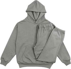 Men <b>Purple</b> Hooded Sweatshirt Full Sleeve Drawstring Casual Tracksuit Autumn Wear Solid Color 100% Cotton Midweight Regular Fit - Product Image 3