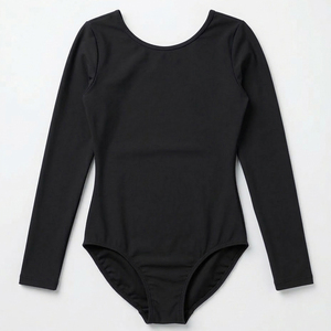 Leotardos de Animadoras para Niñas, Alta Calidad, Unisex, Ropa de Baile Suave para Adultos, Malla de Nailon, Manga Larga, Colores y Diseños Personalizados - Product Image 1