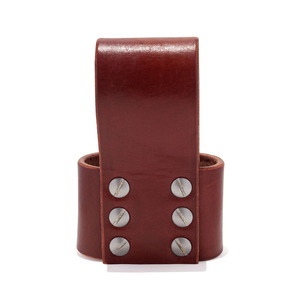 Premium Full Grain Leather Hammer Holster Durable <b>Carpenter</b> <b>Tool</b> <b>Belt</b> Holder Stitching Builder Construction Workwear for sale - Product Image 4
