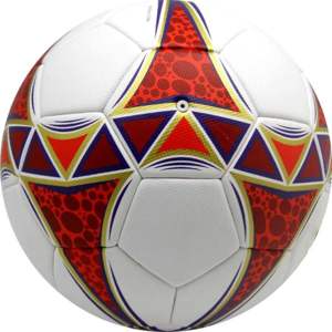 TORO SKINS TS-SB-0011 boule hybride géométrique étoile verte fabriquée au Pakistan Surface texturée TPU PU (polyuréthane) de haute qualité - Product Image 3