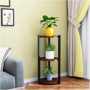 Support de plantes d'angle en métal robuste à plusieurs niveaux, porte-pot de fleurs d'intérieur, étagère décorative en fer pour la maison - Product Image 4