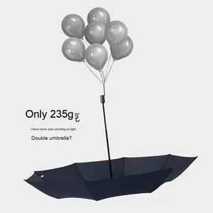 Parapluie pliable ultra-léger de 115 cm, style japonais, 8 baleines, résistant au vent, unisexe, portable, 190T, nouveau pour l'exportation - Product Image 4