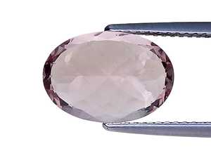 Turmalina Rosa Naranja Natural, Corte Ovalado, Certificada por IGI, de Mozambique, Gema Suelta para Joyería - Product Image 3