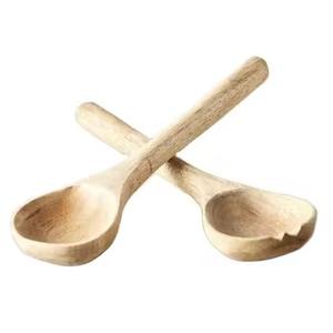 Cuchara de servir de madera de primera calidad para el hogar, cocina, restaurante y servicio de alimentos - Product Image 6