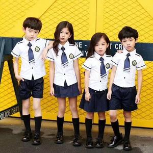 Uniforme Escolar Personalizado con Logotipo de Moda para Jardín de Niños, Falda Verde a Cuadros para Niñas Pequeñas, Conjunto de Uniforme Escolar Primario - Product Image 3