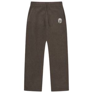 Pantalones Deportivos de Punto Marrón Unisex, Pantalones de Chándal de Punto Suave, Cintura Elástica, Ropa Casual para Estar en Casa o Salir a la Calle, Cálidos para Invierno, Tallas Personalizadas - Product Image 1