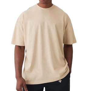 100% Cotton <b>Men's</b> <b>Brown</b> Short Sleeve O-Neck Cotton <b>T</b>-<b>Shirt</b> With Front Print Regular Fit Casual Style - Product Image 3