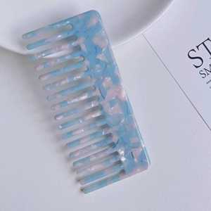 Peine de resina, el más vendido, utilizado para desenredar suavemente el cabello, distribuir los aceites naturales del cuero cabelludo y reducir la electricidad estática y el encrespamiento. - Product Image 2