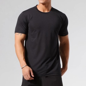 New Arrival High Quality Heavyweight <b>Plain</b> <b>Oversized</b> <b>T</b>-<b>Shirt</b> for Males First Class Polyester Cotton Breathable Jersey Fabric - Product Image 4