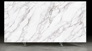 MiyaStone - Losa de Cuarzo Blanco Carmelo Impresa en 3D al por Mayor para Proyectos de Decoración de Interiores - Product Image 1