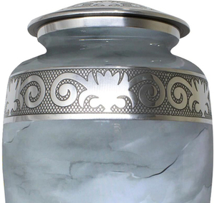 Urnes funéraires modernes en laiton faites à la main pour adultes, décoratives, pour hommes et femmes, prix de gros - Product Image 4