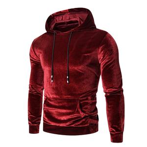 Veste de sport à capuche pour homme en molleton 100% coton imperméable à blocs de couleur personnalisés tendance avec fermeture éclair fine - Product Image 3
